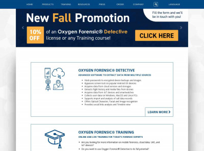 Oxygen Forensics - Mobile forensic solutions: software and ... Oxygen Forensics - Mobile forensic solutions: software and ...