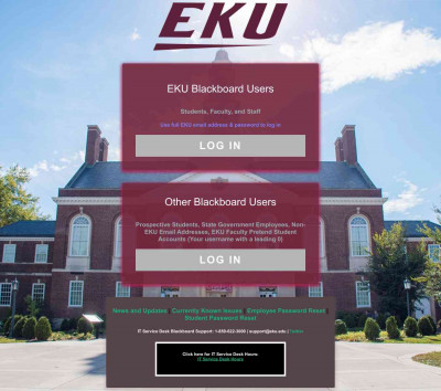 EKU Blackboard Login EKU Blackboard Login