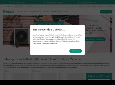 FachpartnerNET - Ihr personalisiertes Serviceportal - Vaillant FachpartnerNET - Ihr personalisiertes Serviceportal - Vaillant
