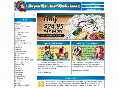 Reset Your Password - Super Teacher Worksheets Reset Your Password - Super Teacher Worksheets
