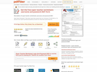 Super Teacher Worksheets Username And Password 2021 ... Super Teacher Worksheets Username And Password 2021 ...