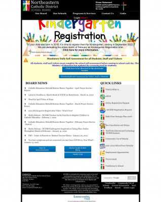 Northeastern Catholic District School Board - Homepage Northeastern Catholic District School Board - Homepage