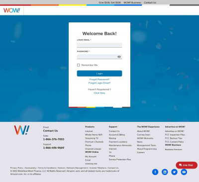 Account Manager - WOW! - Login Account Manager - WOW! - Login