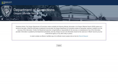 Oregon Offender Search Oregon Offender Search