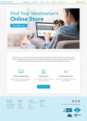 Vetsource: The Next Generation of Home Delivery Is Here Vetsource: The Next Generation of Home Delivery Is Here