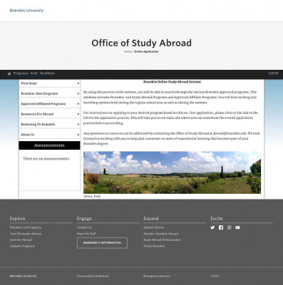 Office of Study Abroad Office of Study Abroad
