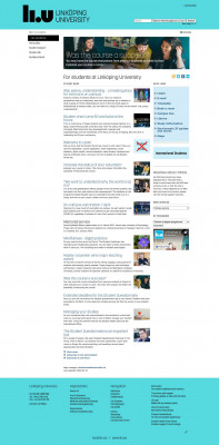Lisam and Student Portal: IT-services - LiU students Lisam and Student Portal: IT-services - LiU students