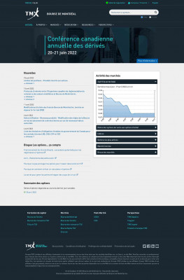 TMX - Montréal Exchange - Login TMX - Montréal Exchange - Login