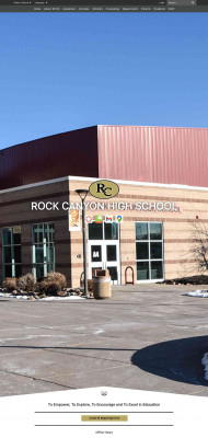 Rock Canyon High School: Home Rock Canyon High School: Home