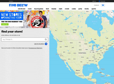 Five Below Locations in Washington, DC | Discount store ... Five Below Locations in Washington, DC | Discount store ...