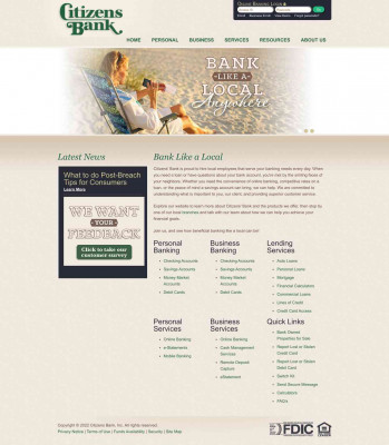 Welcome to Citizens Bank, Inc. Welcome to Citizens Bank, Inc.