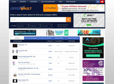 OfferVault: Affiliate Marketing | Affiliate Programs | CPA Offers OfferVault: Affiliate Marketing | Affiliate Programs | CPA Offers
