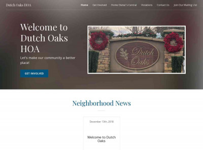 Contact Us - Dutch Oaks HOA Contact Us - Dutch Oaks HOA