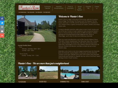 Annual Dues Payment - Planter's Row Annual Dues Payment - Planter's Row