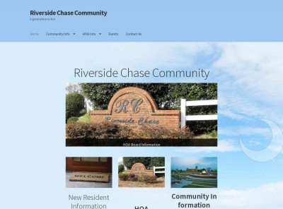 HOA Info - Riverside Chase Community HOA Info - Riverside Chase Community