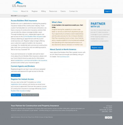 Log in - Zurich Builders Risk - US Assure Log in - Zurich Builders Risk - US Assure