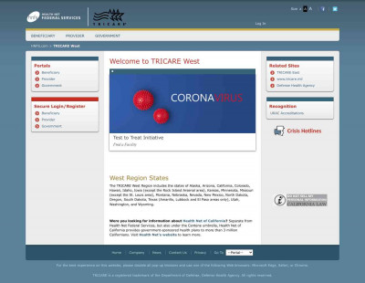 TRICARE West For Providers TRICARE West For Providers