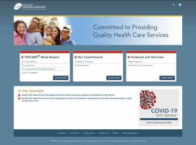 Health Net Federal Services - Home Page Health Net Federal Services - Home Page
