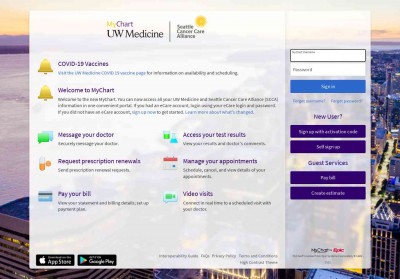 UW Medicine eCare - MyChart - Login Page UW Medicine eCare - MyChart - Login Page
