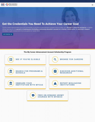 MyCAA School Frequently Asked Questions MyCAA School Frequently Asked Questions