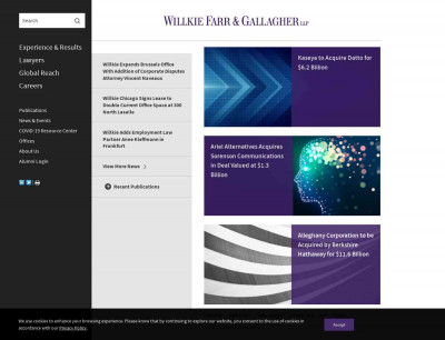 Willkie Farr & Gallagher LLP Willkie Farr & Gallagher LLP