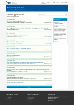 Director, Grants & Contracts - SRA International Career Center Director, Grants & Contracts - SRA International Career Center