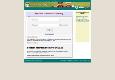 Setting up Your Account - Executive Office of Health and ... Setting up Your Account - Executive Office of Health and ...