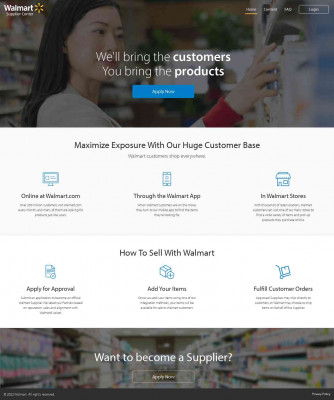Walmart Supplier Center Walmart Supplier Center
