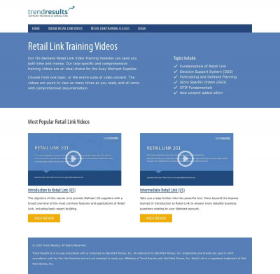 Introduction to Retail Link (US) – Walmart US Introduction to Retail Link (US) – Walmart US