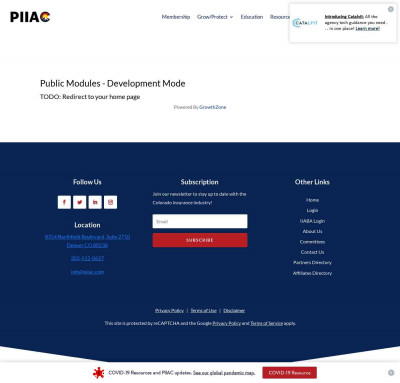 EZLynx - PIIAC - Professional Insurance Agents of Colorado EZLynx - PIIAC - Professional Insurance Agents of Colorado