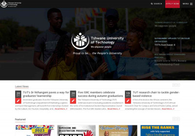 Tshwane University of Technology Tshwane University of Technology