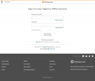 Homes.com Connect Login Homes.com Connect Login