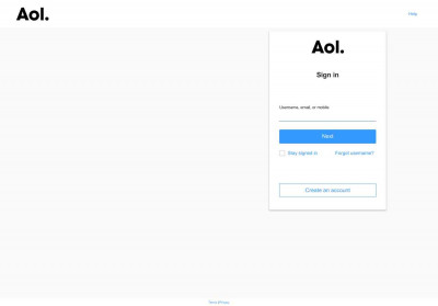 Forgotten username? - AOL Forgotten username? - AOL