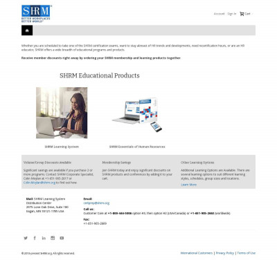 SHRM Learning System - Online With Print SHRM Learning System - Online With Print