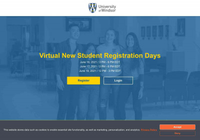 University of Windsor New Student Registration Days University of Windsor New Student Registration Days
