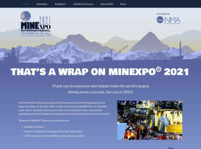 Menu - MINExpo Menu - MINExpo