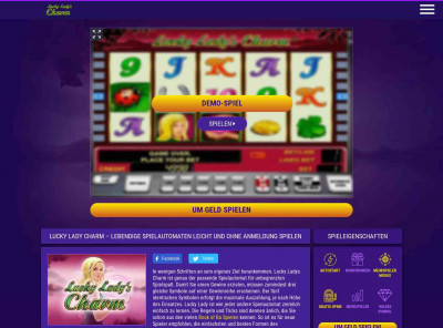 Lucky Lady Charm – lebendige Spielautomaten leicht und ... Lucky Lady Charm – lebendige Spielautomaten leicht und ...