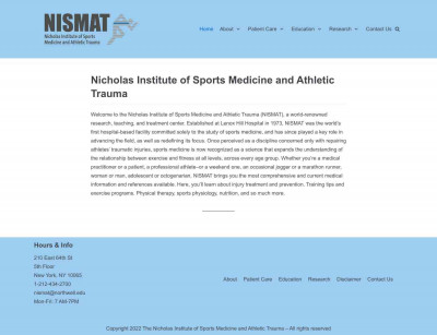 18030 LH NISMAT Conference program booklet.indd - The ... 18030 LH NISMAT Conference program booklet.indd - The ...