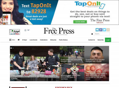 Mankato Free Press Mankato Free Press