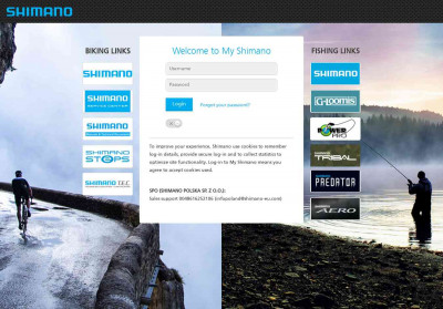 login - Shimano login - Shimano