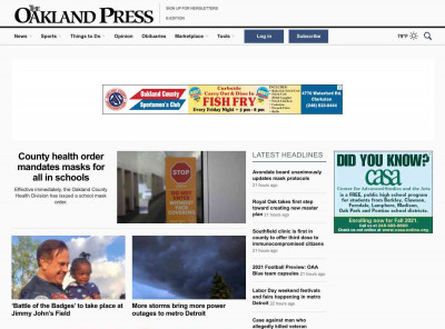The Oakland Press – Oakland County, MI News, Sports ... The Oakland Press – Oakland County, MI News, Sports ...