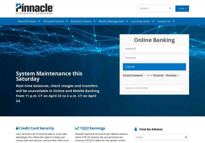 Logins | Pinnacle Financial Partners Logins | Pinnacle Financial Partners
