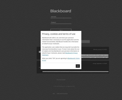 Blackboard Login Blackboard Login