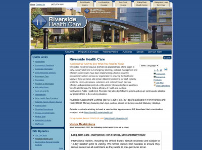 Riverside Health Care Riverside Health Care