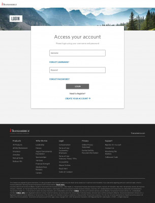LOGIN – Transamerica LOGIN – Transamerica