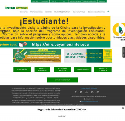Universidad Interamericana de Puerto Rico – Recinto de ... Universidad Interamericana de Puerto Rico – Recinto de ...
