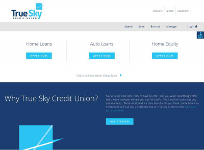 True Sky Credit Union located in Oklahoma City, OK True Sky Credit Union located in Oklahoma City, OK