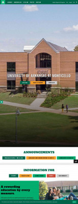 University of Arkansas at Monticello Home Page University of Arkansas at Monticello Home Page