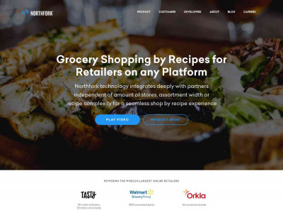 Northfork - Recipe Shopping Technology for Online Retailers Northfork - Recipe Shopping Technology for Online Retailers