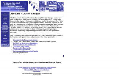 Contact a PTAC of Michigan Contact a PTAC of Michigan